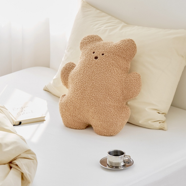 부클베어 쿠션 애착인형 미니 낮잠 베개