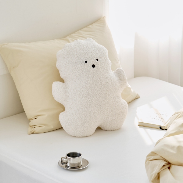 부클비숑 쿠션 애착인형 미니 낮잠 베개