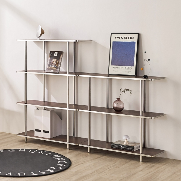 스탠리 엣지 사각 선반 800/1000 2단 3단 4단 스틸 진열장