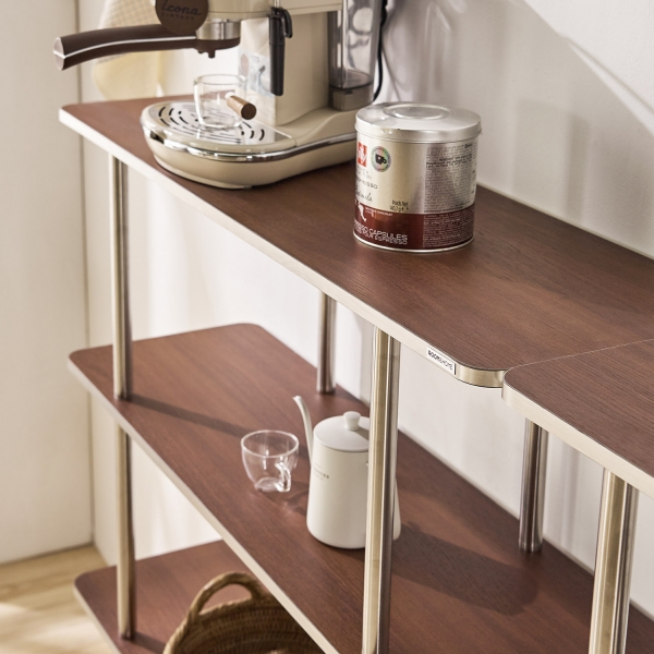 스탠리 엣지 사각 선반 800/1000 2단 3단 4단 스틸 진열장