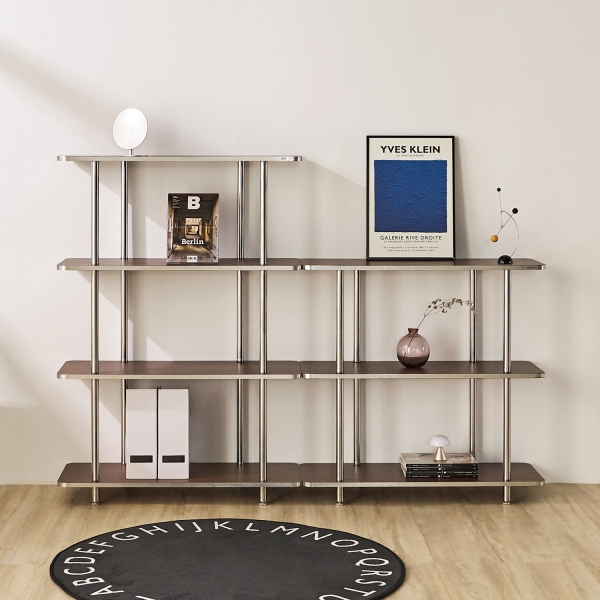 스탠리 엣지 사각 선반 800/1000 2단 3단 4단 스틸 진열장