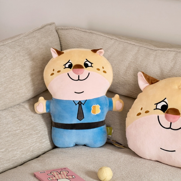 주토피아 애착 쿠션 3종 귀여운 인형