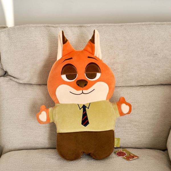 주토피아 애착 쿠션 3종 귀여운 인형