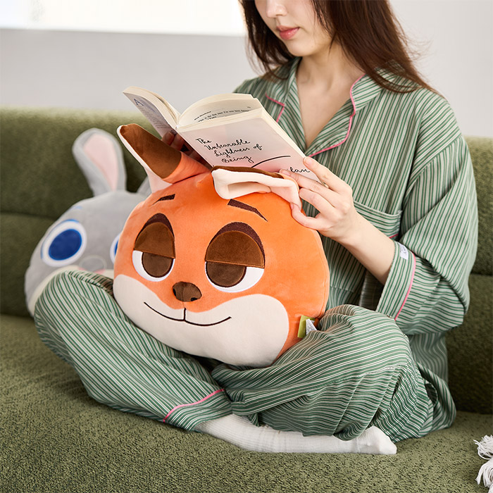 주토피아 페이스 쿠션 3종 귀여운 인형