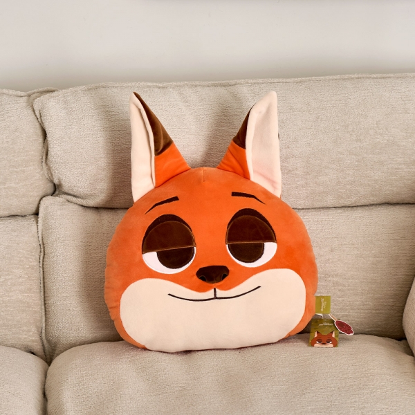 주토피아 페이스 쿠션 3종 귀여운 인형