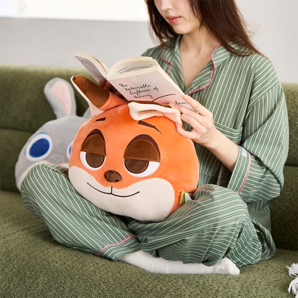 주토피아 페이스 쿠션 3종 귀여운 인형