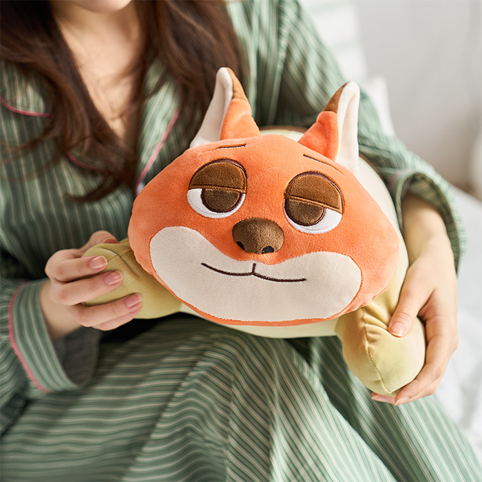 주토피아 허그 쿠션 2종 귀여운 캐릭터 인형
