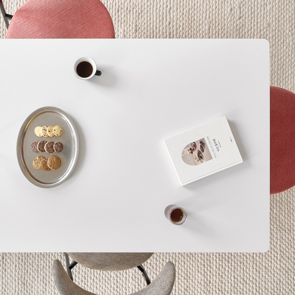 [사은품 증정]암스텔 세라믹 사각 식탁 1400 2인용 4인용 다이닝 테이블