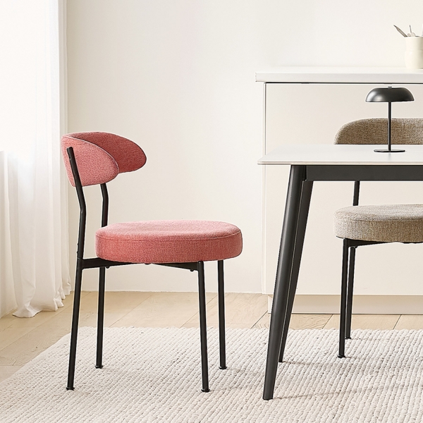 암스텔 패브릭 체어 식탁 의자