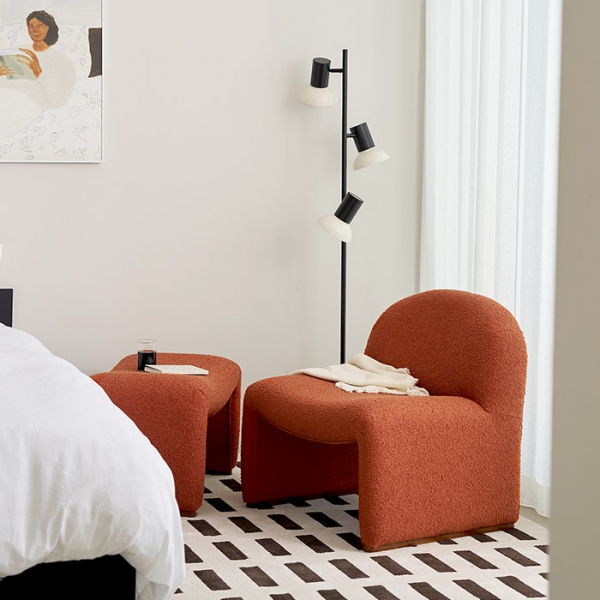 [한정수량]이든 1인 소파 부클레 쇼파 원룸 인테리어