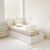 [한정수량]리브 슬라이딩 수납 침대 공간확장 SS 프레임