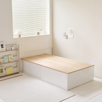 [한정수량]리브 슬라이딩 수납 침대 공간확장 SS 프레임