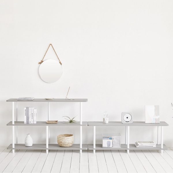 [한정수량]데일리 거실장 거실 선반 2단/3단