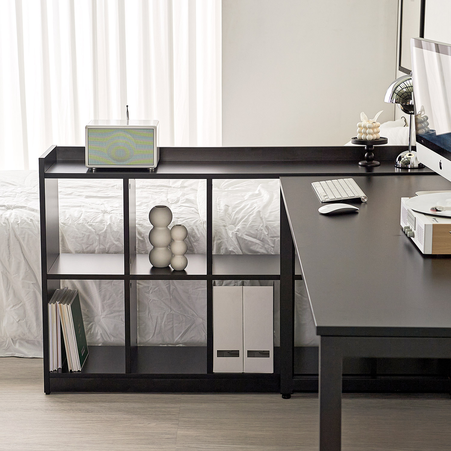 [한정수량]발트 오픈 책장 거실 수납 책장 6type