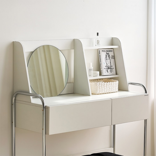 [한정수량]발트 크롬 화장대 600/1000