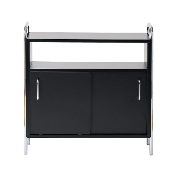 [한정수량]발트 크롬 슬라이딩 수납장 2type