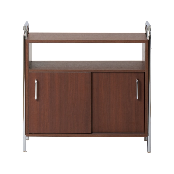 [한정수량]발트 크롬 슬라이딩 수납장 2type