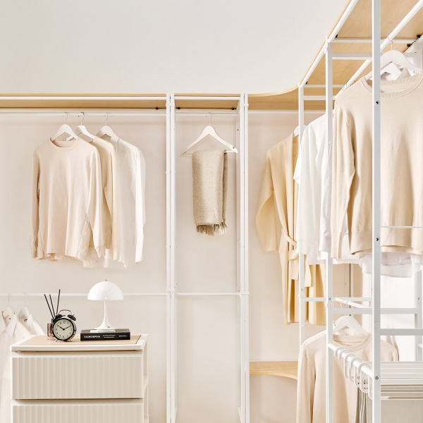 [한정수량]어반 드레스룸 시스템 모듈 행거 시리즈