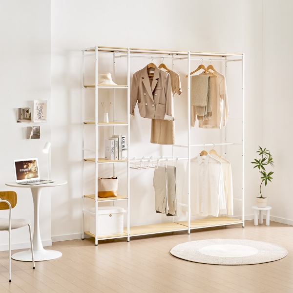 [한정수량]어반 드레스룸 시스템 모듈 행거 시리즈