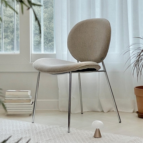 [한정수량]브루클린 크롬 체어