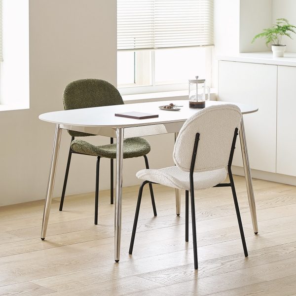 [한정수량]호퍼 벤트 부클 체어 세트 1+1