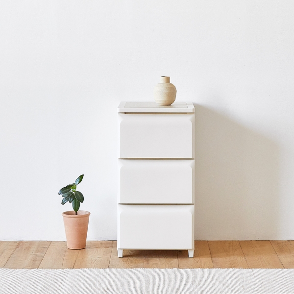 데일리 조립식 서랍장 수납 정리함 M 3단