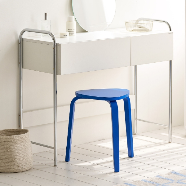 페블 우드 스툴 세트 1+1