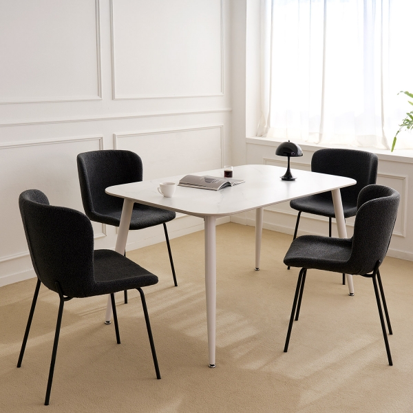 블랑 패브릭 체어 세트 1+1