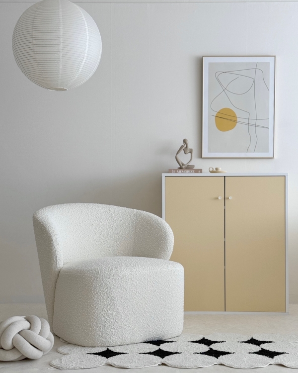 [한정수량]헤이즈 팔걸이 1인 소파