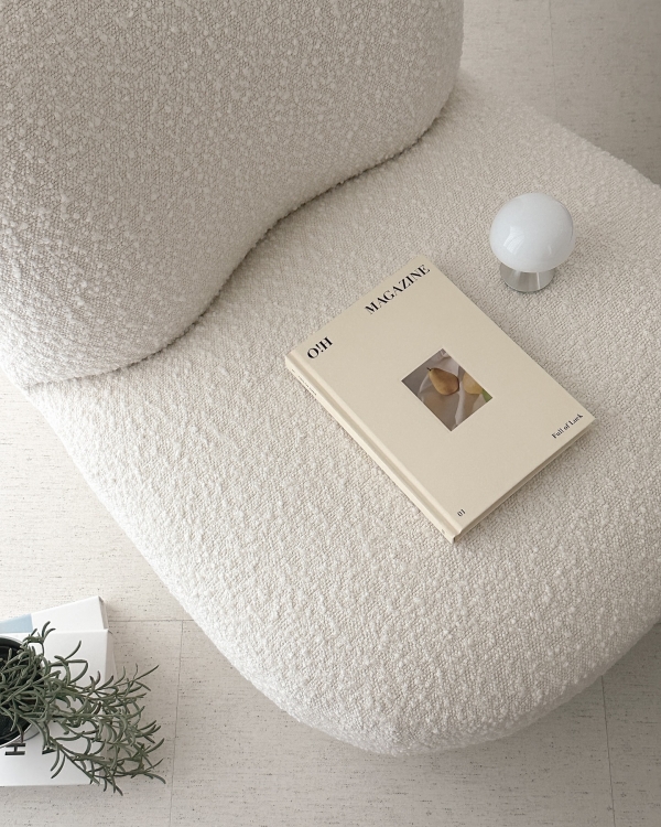 [한정수량]몽쉘 1인 소파 부클 쇼파