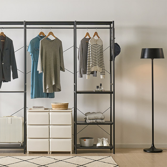 엘파 드레스룸 행거