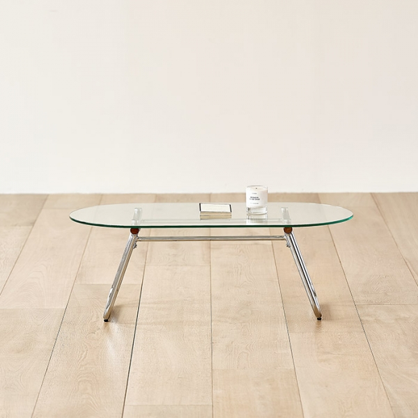 우드 브릿지 유리 테이블 거실 테이블 소파 티테이블 좌식 테이블 인테리어 가구