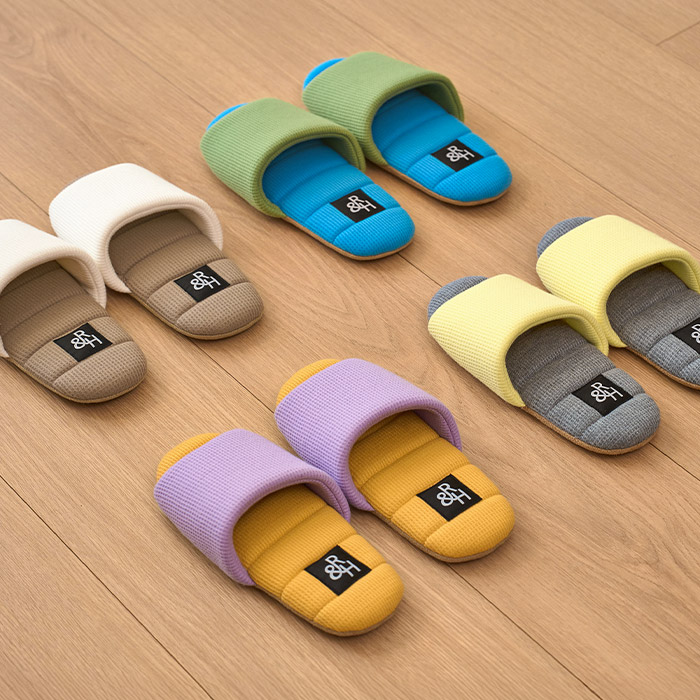포시즌 워셔블 룸슈즈 소프트 룸슬리퍼 실내화 거실 2size 4colors