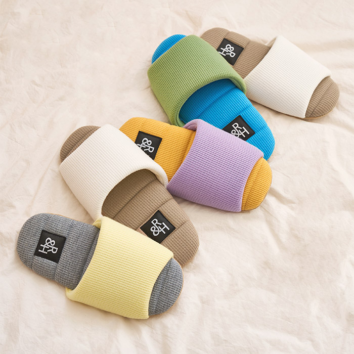 포시즌 워셔블 룸슈즈 소프트 룸슬리퍼 실내화 거실 2size 4colors