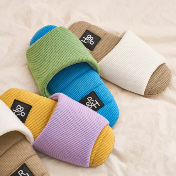 포시즌 워셔블 룸슈즈 소프트 룸슬리퍼 실내화 거실 2size 4colors