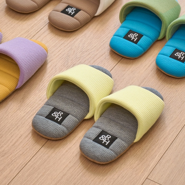 포시즌 워셔블 룸슈즈 소프트 룸슬리퍼 실내화 거실 2size 4colors