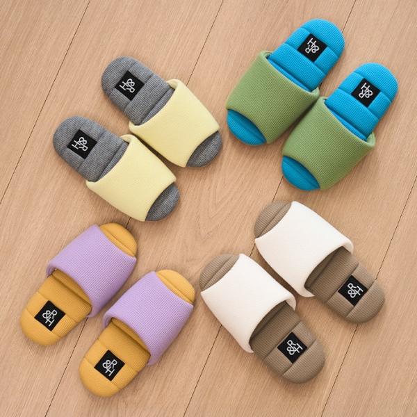포시즌 워셔블 룸슈즈 소프트 룸슬리퍼 실내화 거실 2size 4colors