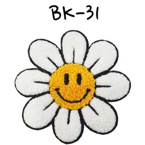 BK-31 스마일 꽃(화이트)