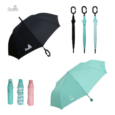 [GC6][39%] 라온 우산 (3단접이식 / 장우산) (6가지 구성중 선택)