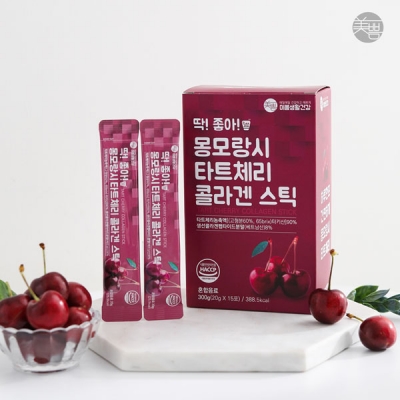 [GU5][50%] 딱좋아 타트체리 콜라겐 젤리스틱 20g * 15포입 ★수량 선택★