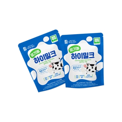 [BJ4][35%] 맛있는풍경 유기농 하이밀크 100g * 2봉