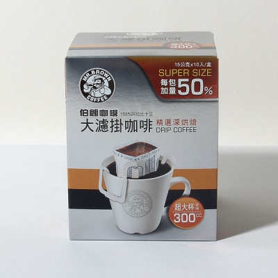[CX7][56%] 미스터브라운 슈퍼사이즈 드립 커피 다크 150g