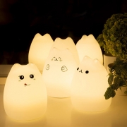 모던홀릭 LED 실리콘 고양이 무드등 수유등 수면등 취침등_고양이 무드등 A타입