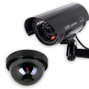 모형 가짜 CCTV ㅡ 02. 적외선 돔카메라 블랙