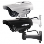 모형 가짜 CCTV ㅡ 04. 방수 야외 카메라 화이트