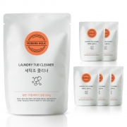 모던홀릭 세탁조 클리너 통돌이 드럼 세탁기 청소 통세척 500g 5개