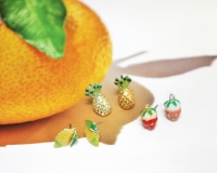 올리아 레몬 오브젝트 귀걸이 (2color)