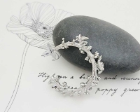 올리아 피죤 후프 포인트 귀걸이 (2color)