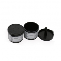채변통(검정) (100개/봉지)