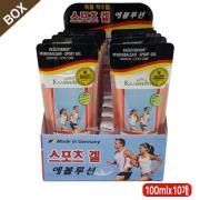 스포츠겔 100ml(튜브)(10개/박스)